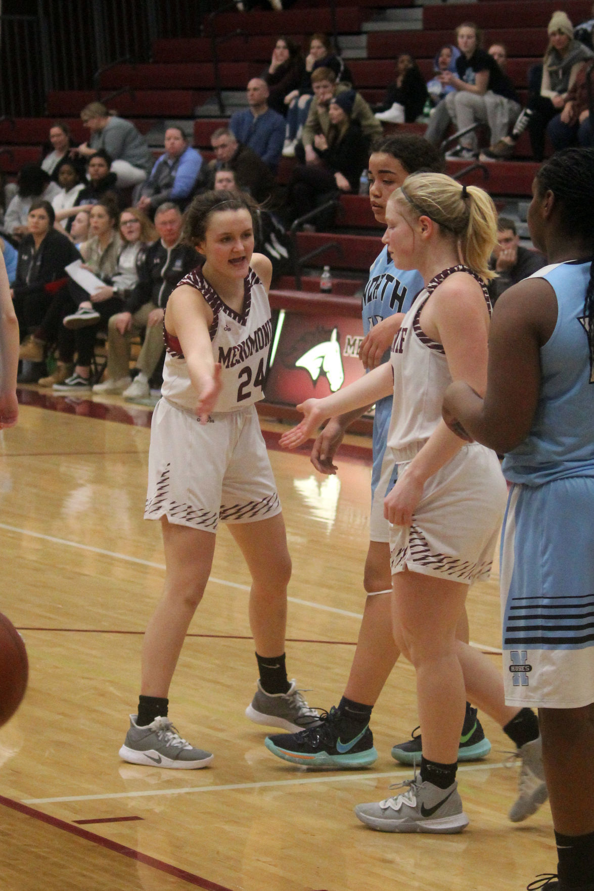 Eau Claire North at Menomonie girls basketball 2-13-20